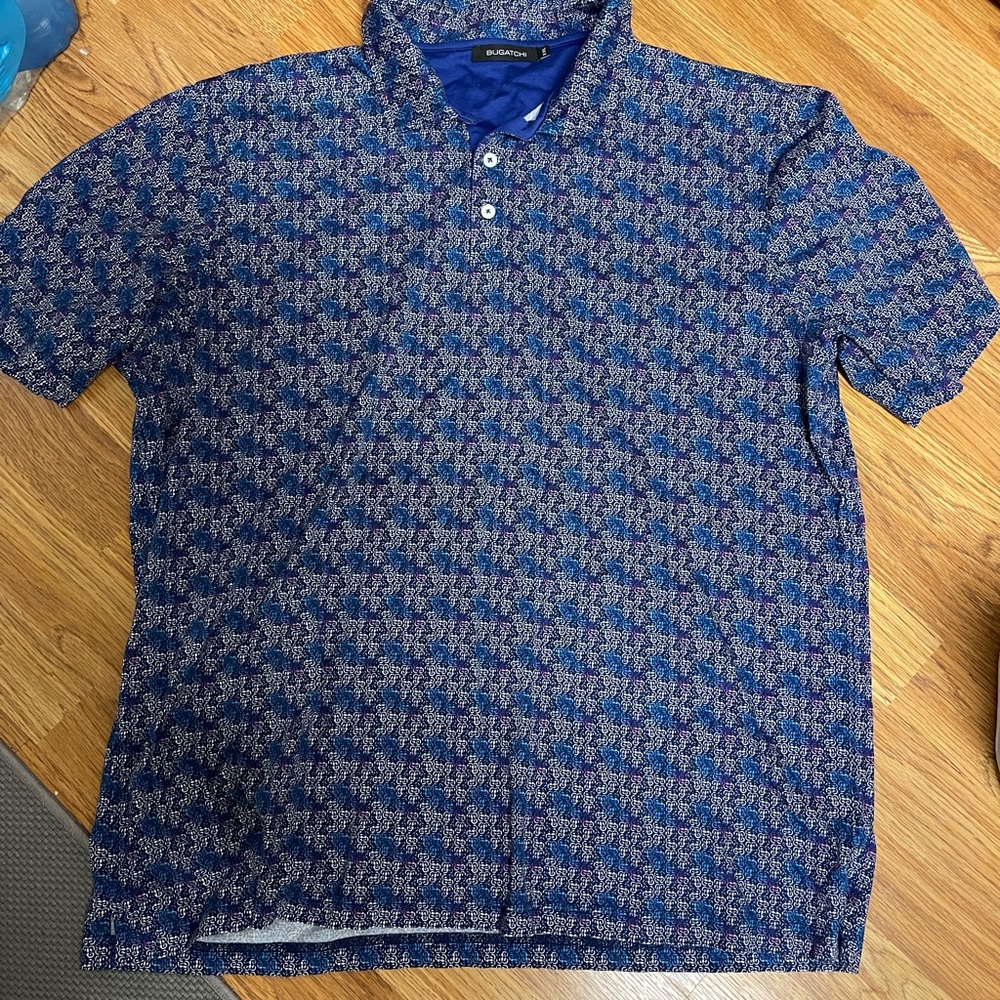 Bugatchi collar shirt